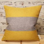 mustard and grey