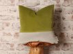 green and grey cushion pillow