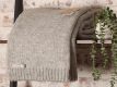 tweedmill textiles ltd grey alpaca wool throw