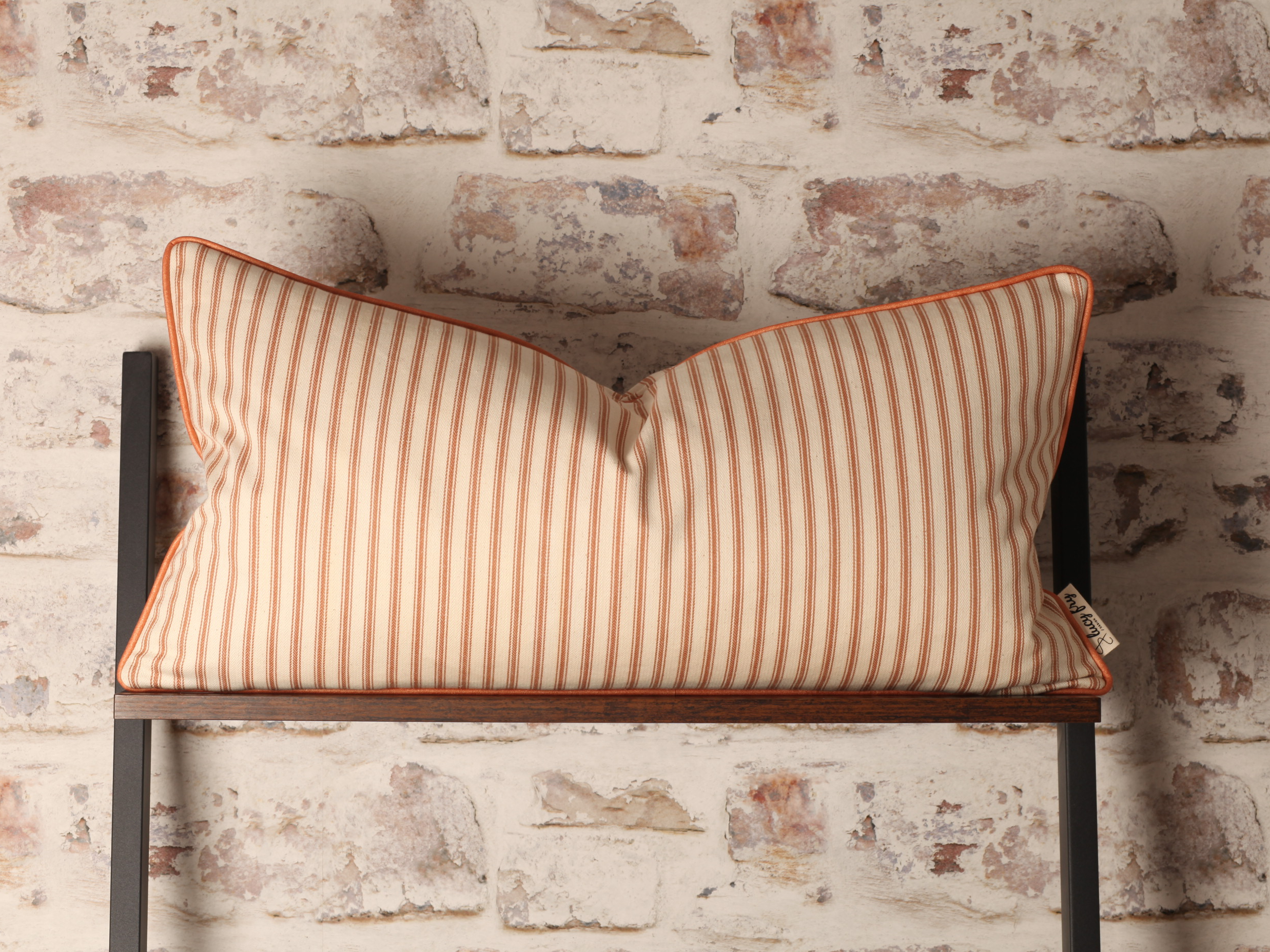 french ticking striped cushion cover, scatter cushion